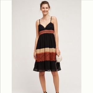 Anthropologie Tiered Layer Fall Dress 🍂